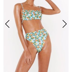 Nasty gal high waisted bikini set